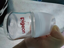 贝亲（Pigeon）【新生儿第一个奶瓶】玻璃奶瓶宽口径奶瓶80ml SS号奶嘴 0月+ 实拍图