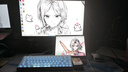 SANC 24.5英寸原生240hz Fast IPS快速液晶显示器1ms 广色域硬件低蓝光 电竞游戏液晶屏幕N50Pro6 N50PRO6D 24.5英寸超频260Hz电竞屏 实拍图