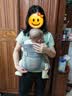 萌娃新宠婴儿背带前后两用前抱式夏季背宝宝外出简易抱娃轻便初生背娃神器 JD冰丝绿（收纳/遮阳帽/防咬巾） 实拍图