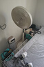 美的（Midea）【幸运草安睡2.0MAX】闪电拆装直流变频家用电风扇语音遥控大风量落地扇一级能效卧室轻音新款电扇 实拍图