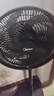 美的（Midea）【超级单品】七叶轻音立式电风扇家用柔风落地扇台式桌面小型风扇大风量节能摇头宿舍电扇 SAF30AB 实拍图