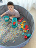 迪漫奇沙池玩具套装挖沙滩宝宝家用大颗粒室内海边围栏直径1.2米沙池 实拍图