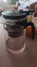 飘逸壶泡茶壶耐热高温玻璃沏茶过滤内胆冲茶器家用茶具套装 飘逸杯500mL1个 实拍图