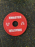 XMASTER杠铃片橡胶小片配重片竞赛小片小重量片家用健身哑铃片 2.5kg (2片，共5kg) 实拍图