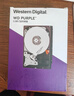 西部数据（WD）1TB 监控级机械硬盘 WD Purple 西数紫盘 SATA 64MB CMR垂直 安防存储 3.5英寸 WD11PURZ 实拍图