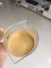 玻璃小奶盅带刻度带木手柄奶杯木柄奶盅司浓缩咖啡萃取量杯咖啡杯 双嘴 实拍图