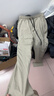 班尼路（Baleno）裤子男夏季运动冰丝裤高街美式潮流垂感休闲裤黑色速干直筒裤男 实拍图