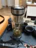 万象（WANXIANG）双层玻璃杯V49RL商务办公便携装钛黑亮便携车载大容量居家泡茶杯 实拍图