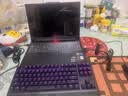 雷蛇（Razer）黑寡妇蜘蛛V3竞技版 机械键盘 87键 电脑游戏电竞 RGB背光 黄轴  实拍图