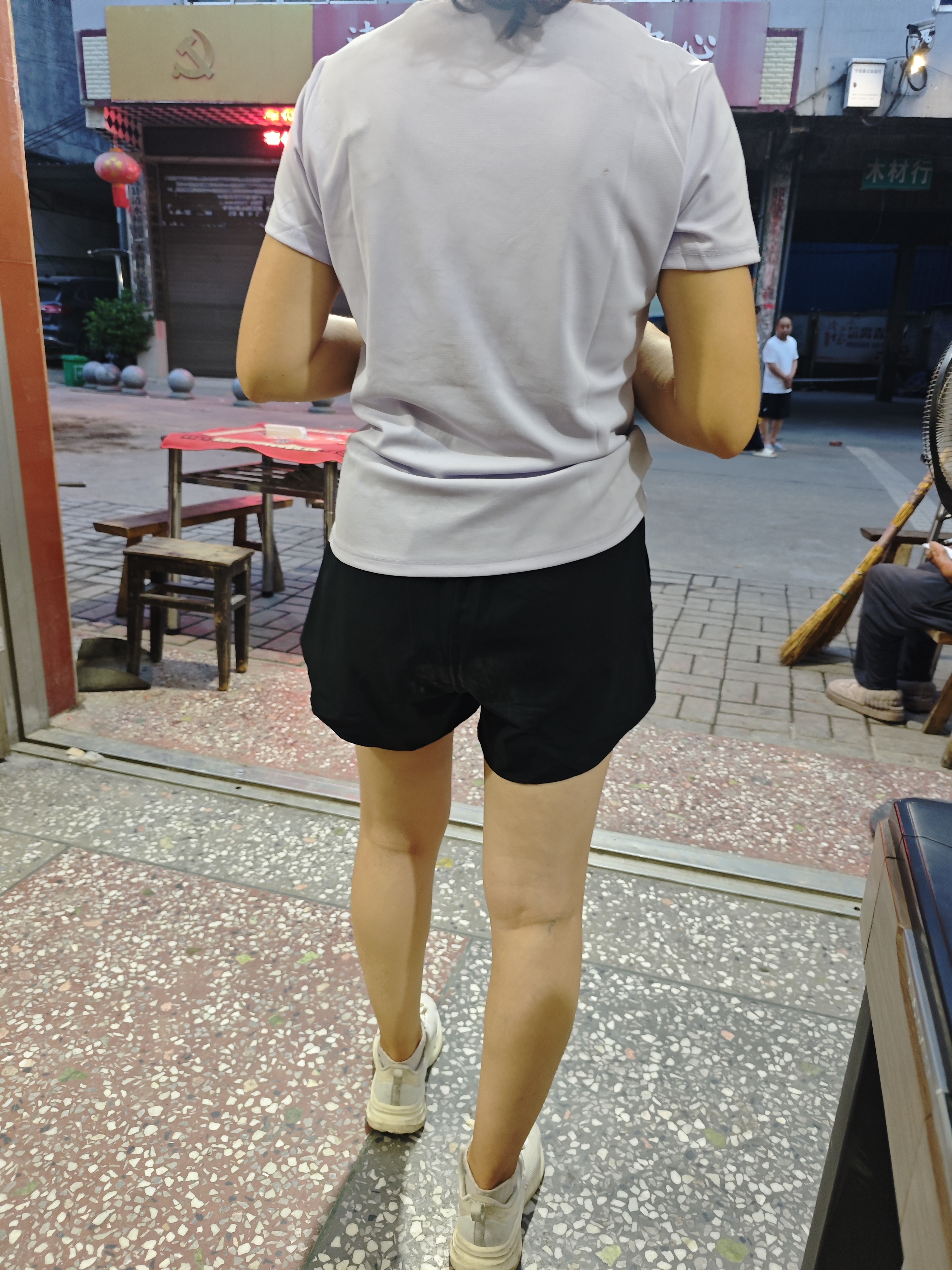 安踏速干运动套装丨女装夏季新款透气短袖短裤羽毛球防走光两件套 实拍图