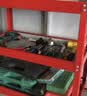 绿林（GREENER）工具车手推车3层多功能维修车间移动零件架子带万向轮三层加厚 实拍图