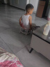 亚克力小凳子静音带万向轮儿童学步凳网红小椅子滑轮矮凳浴室凳 颜色随机【活动款】 实拍图