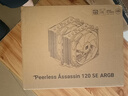 利民（thermalright）Peerless Assassin 120 SE ARGB 风冷散热器AGHP逆重力6热管逆转双C12C-S风扇PA120 SE ARGB 实拍图