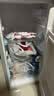 奥克斯（AUX）家用双门迷你小型冰箱 冷藏冷冻保鲜小冰箱 宿舍租房节能电冰箱 【焕新补贴】BCD-50K66 旗舰款 银色 实拍图