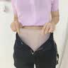 比瘦收腹内裤女提臀翘臀强力收小肚子神器产后塑形束腰美体塑身裤薄款 黑色+紫色2件装 L 【体重105-120斤】 实拍图