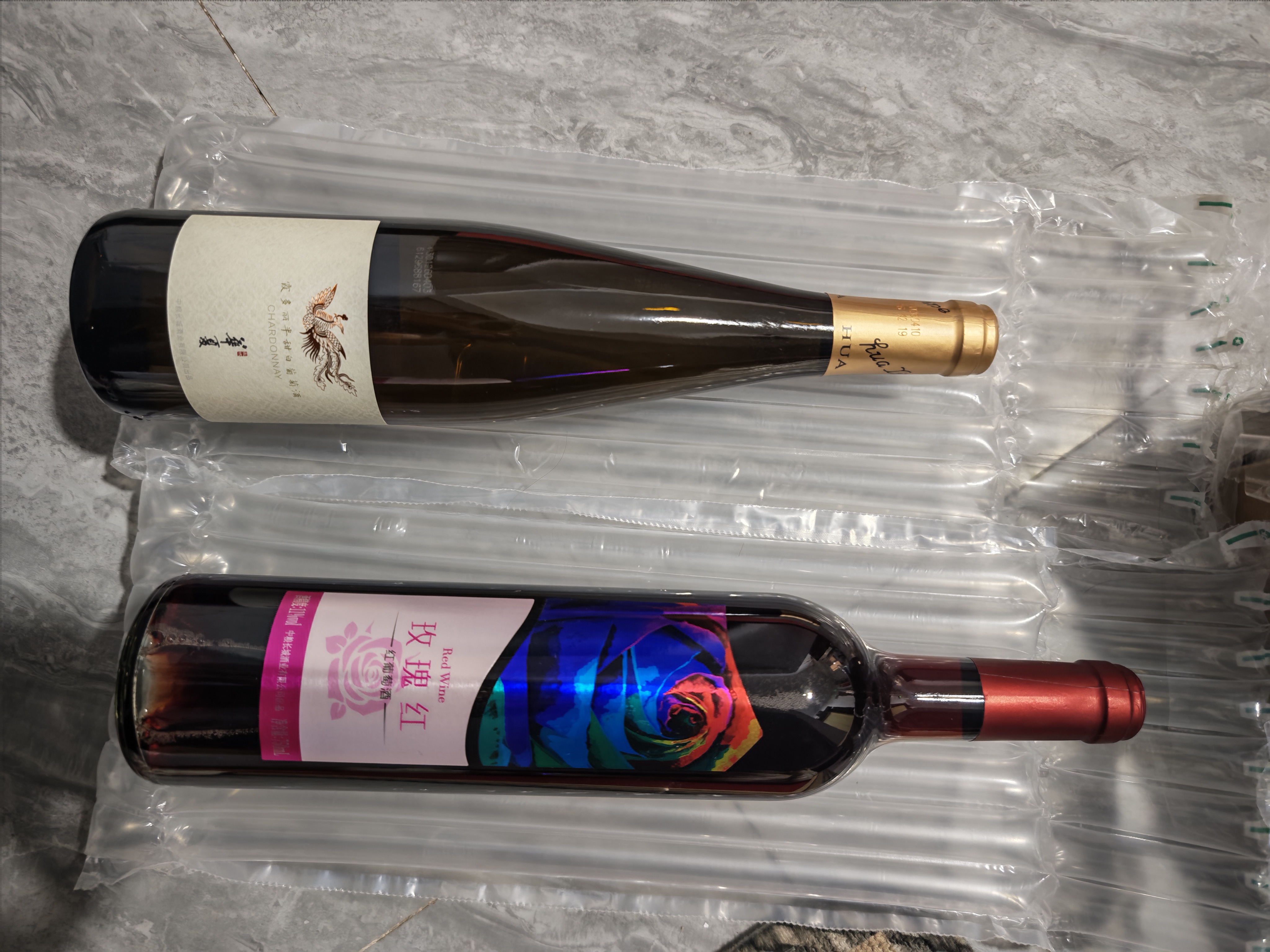 长城 华夏酒庄 霞多丽半甜白葡萄酒 750ml 单瓶装 热门商品 实拍图