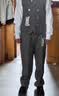 衣诺坊儿童西服马甲套装男童演出服灰色礼服 高级灰：马甲套装 150CM 实拍图