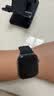 顽键侠适用apple watch s10表带编织iWatch s11腕带磁吸音乐小狗苹果手表s8表带s7/s6/s5/se级ultra配件 经典黑色-听音乐小狗 44/45/46/49表盘4~11代/ 实拍图