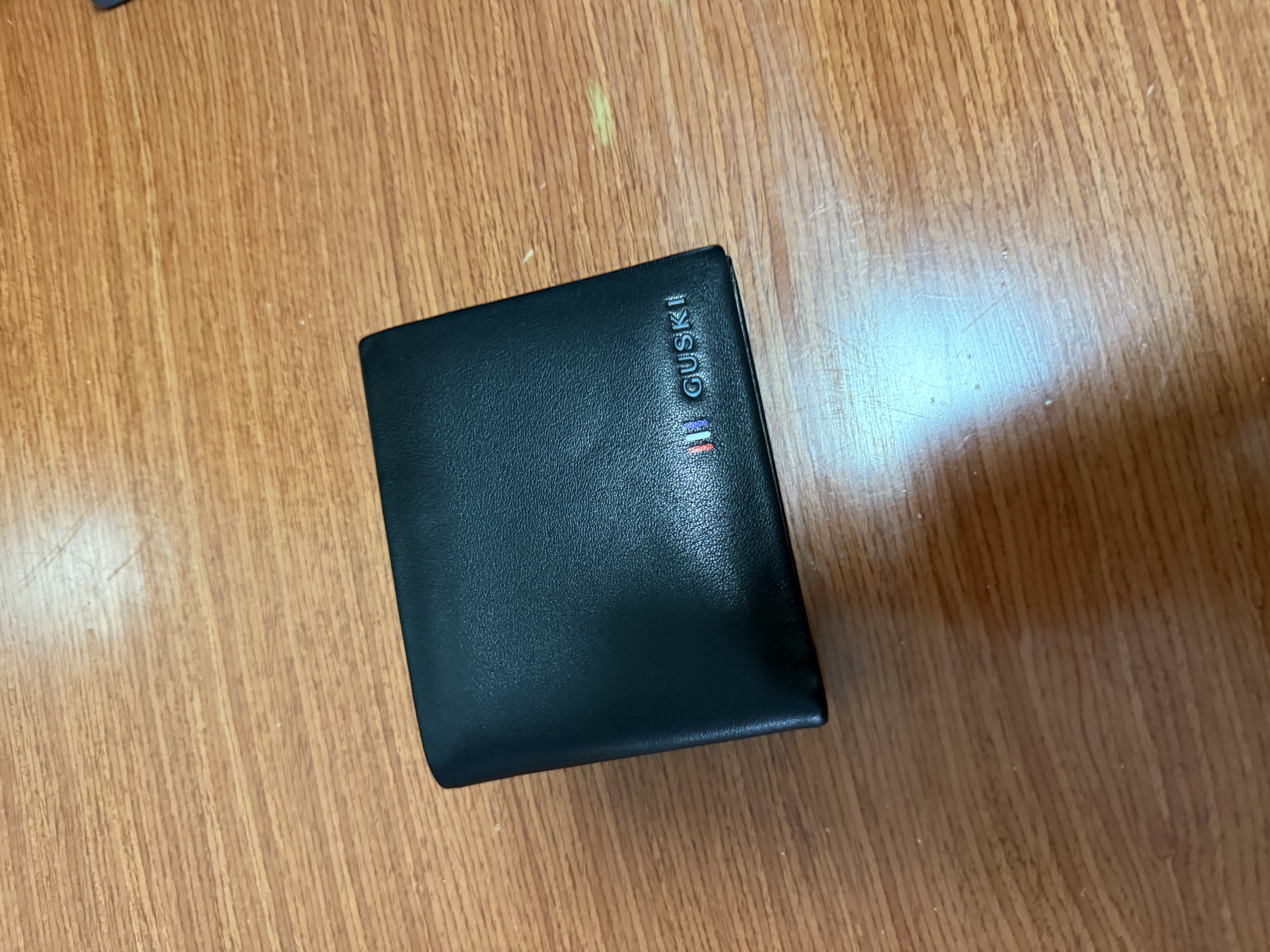 古士旗品牌男士钱包男短款真皮男式钱夹礼盒实用生日礼物送男友老公 实拍图