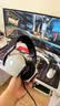 外星人（Alienware）AW520H游戏耳机专业电竞适配三角洲行动有线智能降噪耳机杜比全景音RGB高端外设节日礼物 白色 实拍图