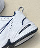 耐克轻便训练鞋秋季健身缓震老爹鞋NIKE AIR MONARCH 4 415445 102白色/金属银/深藏青 38 (240mm) 实拍图