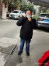 西域骆驼（VANCAMEL）棉服男冬季羊羔绒大码棉衣外套加绒加厚连帽冬装棉袄 黑色 3XL 实拍图