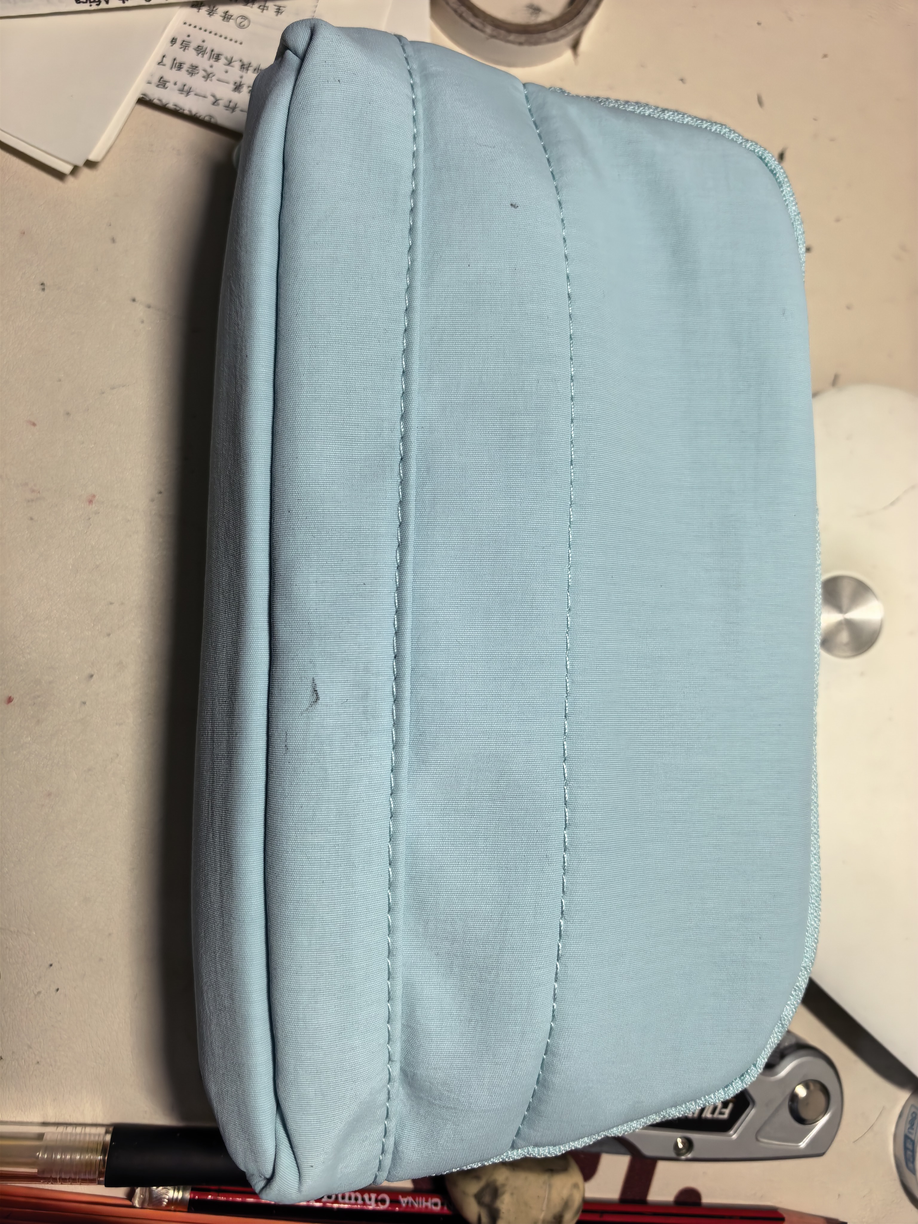 晨光（M&G）HiPack强功能贝壳包笔袋小学生初高中生男孩女孩文具盒大容量铅笔盒 蓝色APB932SA22 实拍图