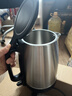 美的（Midea）电热水壶烧水壶养生大功率304食品级不锈钢1800W快烧自动断电泡茶1.7L容量MK-SH17X103【价保618】 实拍图
