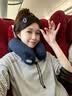 思莱宜u型枕 充气u形护颈枕飞机脖枕便携旅行颈椎枕高铁出差必备神器 【长途出行睡安稳觉】遮光眼罩 实拍图