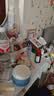 首饰盒抽屉式化妆品宿舍书桌护肤品桌面梳妆台面膜口红置物架文具 双层收纳盒少女粉1个 实拍图