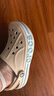 卡骆驰（CROCS）贝雅卡骆班洞洞鞋|205089 冬日白/彩色-1LI   40 (250mm)   实拍图