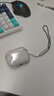 品胜适用于AirPods Pro三代保护套AirPods Pro3保护套Apple无线蓝牙耳机保护壳防摔减震软壳 透黑色 实拍图