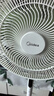 美的（Midea）【幸运草安睡1S】一级能效直流变频声控电风扇家用遥控卧室静音落地扇台式桌面抗菌大风力转页扇 实拍图