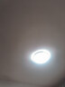 2026新款led圆形吸顶灯简约现代卧室灯房间走廊厨房阳台过道灯具 黑金线50cm-48W-三色光 实拍图