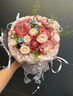 花旺鲜花速递同城配送小时达粉玫瑰花束闺蜜女友生日礼物同城鲜花 【春日序曲】3粉玫搭5折射|dyr87 实拍图