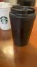 星巴克（Starbucks） 【星巴克本杯】经典车载随行保温杯 桌面杯男女士送礼礼物 355ml经典曜石黑女神款 实拍图