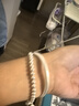 顺庆银楼古法银手镯哑光9999足银男女传承镯子饰品闭口素圈手镯送女友 古法银镯30克-57mm配证书 实拍图
