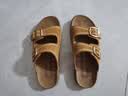百丽【张凌赫同款】勃肯拖男26夏商场QQ吐司拖9CG01BT6预售 张凌赫同款-棕色（女款） 37 (235mm) 实拍图