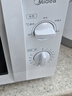 美的（Midea）【价保618】快捷微波炉 家用小型 360°转盘加热 旋钮操控 易洁内胆（M1-L213B二代） 实拍图