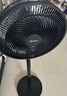 美的（Midea）【超级单品】七叶轻音立式电风扇家用柔风落地扇台式桌面小型风扇大风量节能摇头宿舍电扇 SAF30AB 实拍图
