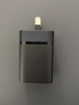 CUKTECH酷态科6号充电器mini氮化镓90W多口Type-c快充头PD65W/45W适用苹果小米三星手机笔记本电脑 单体黑 实拍图