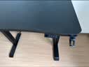 andaseaT安德斯特升降电脑桌未来战士Max 实木台式电竞游戏桌家用桌子电动 未来Max丨黑色丨带灯【25mm加厚实木芯】 桌板尺寸160*70cm 实拍图