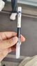 得力（deli）直液笔速干笔签字笔 0.5mm全针管中性笔 商务办公学生水笔走珠笔 黑色 12支/盒S856 实拍图