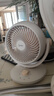 美的（Midea）【小型风扇】轻音台式桌面空气循环扇家用柔风电风扇宿舍办公迷你台扇落地扇空调伴侣 GAF18AD 实拍图