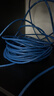 绿联六类网线千兆【0.57±0.008mm纯铜芯】CAT6类非屏蔽双绞线 家装网线POE监控装修布线工程箱线 50米 实拍图