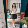 蕉下（beneunder）白t恤女短袖正肩打底衫棉吸汗春装内搭高档百搭CT005霜奶白XL 实拍图