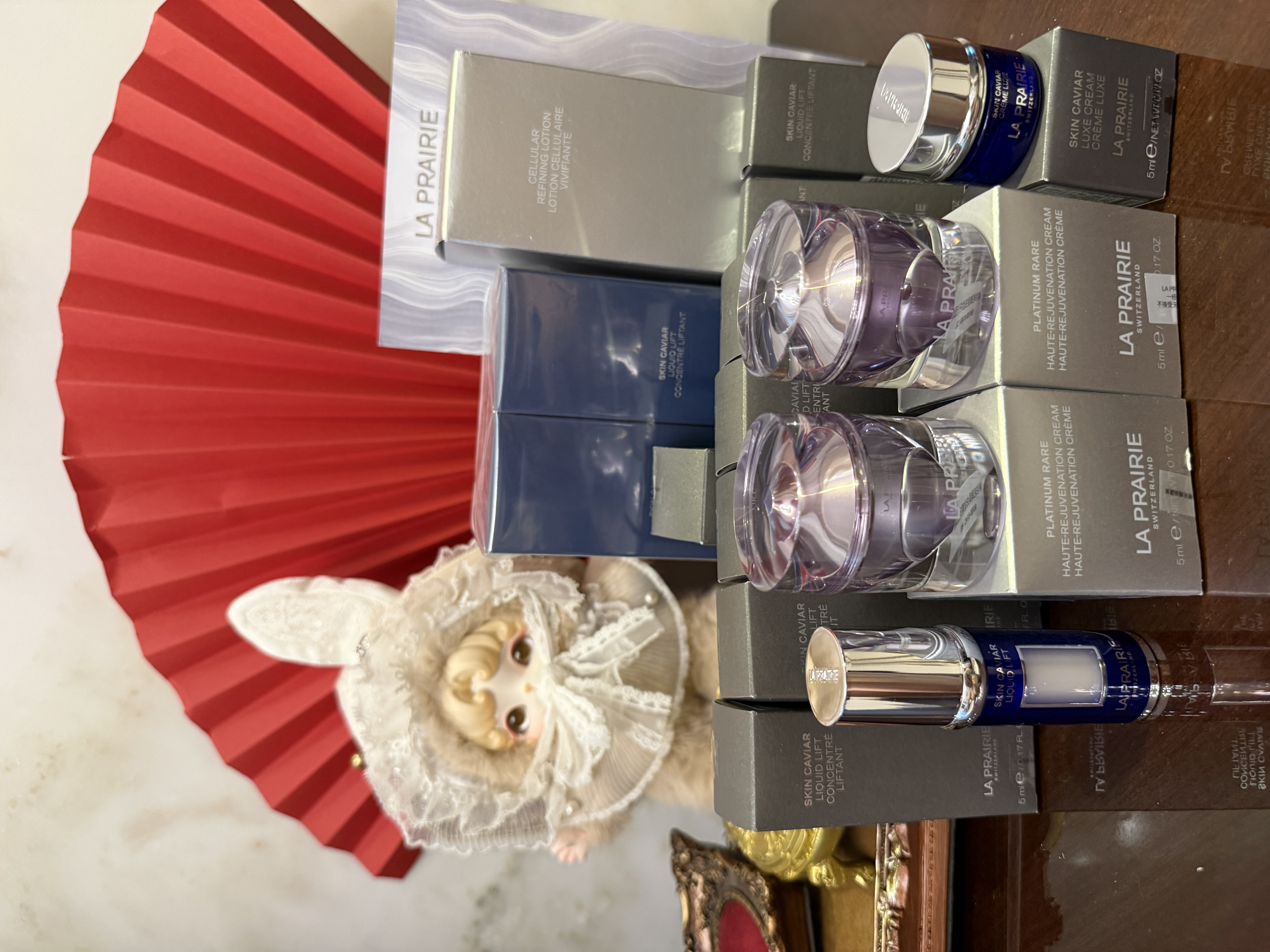 莱珀妮（La Prairie）鱼子反重力精华琼贵紧颜液50ml*2护肤礼盒紧致保湿生日礼物送女友 实拍图