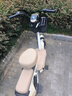 飞鸽电动自行车 E75Plus新国标电动车2026长续航80KM铅酸电池48V21Ah智能家用电瓶车可上牌漫步白 实拍图