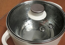 美的（Midea）电煮锅 小电锅 电蒸锅 电火锅 电热锅 分体式可拆洗 2.6L学生宿舍多功能锅 泡面锅 XZC2061 配蒸笼 实拍图