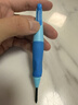 思笔乐（STABILO）胖胖铅【暑期小学生练字】 德国儿童自动铅笔3.15mm 安全无毒正姿文具 蓝色右手专用 实拍图